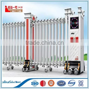 Automatic Folding Sliding Gate / Retractable Door / Folding Gate With CE Certificate thumbnail-4
