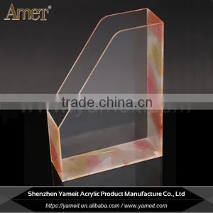 China Manufacturer Transparent A4 Acrylic Document Holder thumbnail-2