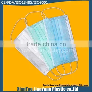 2014 High Quality 3-ply Medical Disposable Face Mask (Earloop) thumbnail-3