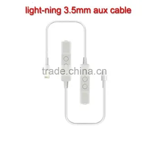 Certified 8pin To Aux Adaptor Cable For Apple I Phone7/7plus/6/6s,20cm thumbnail-1