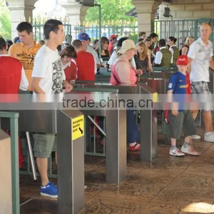 Automatic Tripod Turnstile Gate & RFID Security Gate for Factory Staff Time Attendance thumbnail-4