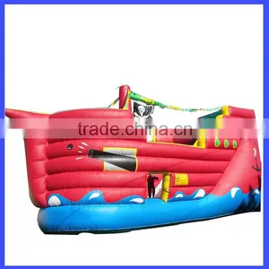 New Design Inflatable Bouncer Pirate Ship, Inflatable Jumping Bouncer thumbnail-5