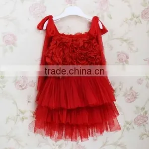 Elegant Baby Girls Party Wear Dress Good Material Baby Girls Party Wear Dress thumbnail-5