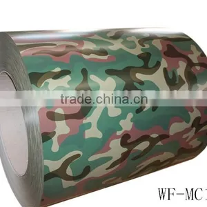 Camouflage Pattern Prepainted Galvanized Metal Steel Roofing Sheet thumbnail-4