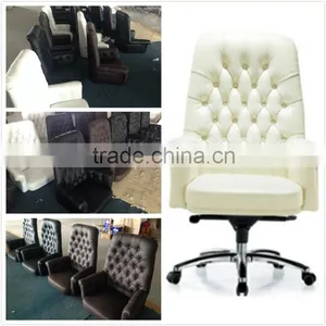 Popular Classical Italian Design Leather Executive Office Chair Manager Chair Office Furniture thumbnail-3