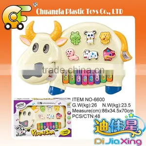 NO-3300 Hot Selling Education Toy Music Instrument Rabbit Piano Toys for Kids thumbnail-4