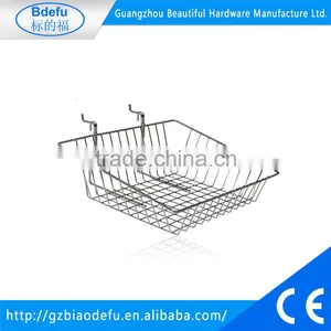 Chinese Manufacturer Promotion Metal Wire Storage Basket / Wire Basket for Supermarket thumbnail-2