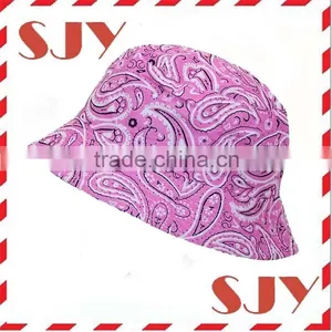New Arrival Flower Bucket Hat Wholesale Colorful Bucket Hat thumbnail-4
