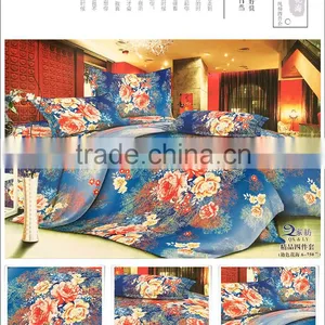 4PCS Comfortable Comforter Sets Flannel Fleece Bedding Sets thumbnail-2