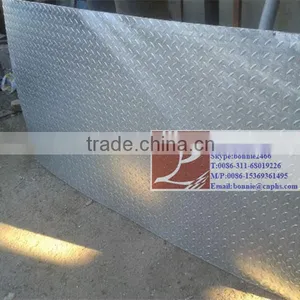 Hot Dipped Galvanized Checkered Plate /Tear Drop Pattern thumbnail-1