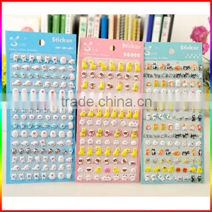 Mini Animal Pattern Puffy Sticker for Kids thumbnail-1