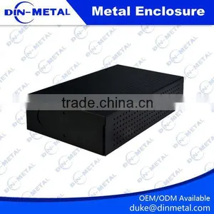 OEM Black Powder Coated Stamping Sheet Metal Bending Parts thumbnail-1