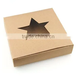 Kraft Paper Box Slide Open Box,kraft Jewelry Box,Kraft Paper Box With Window thumbnail-1