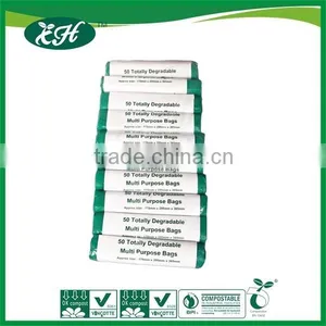 Biodegradable Material Raw Corn Starch Plastic Bag thumbnail-2
