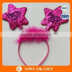 LED Flashing Star Shape Party Girl Headband for Girls thumbnail-2