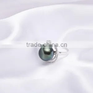 Wholesale Cheap Promotional Pearl Rings Zircon for Women thumbnail-1