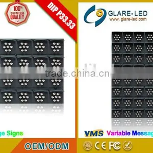 Vms Mounted Mobile P16 Led Trailer Truck Display thumbnail-3