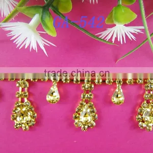 2015 Fashion Rhinestone Gold Color Jewelry Net Mesh thumbnail-1