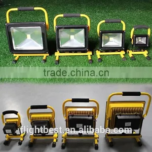 China Export Popular Portable Rechargeable LED Flood Light 50 W,Super Bright LED Flood Lighting To Stockholm Sweden thumbnail-1
