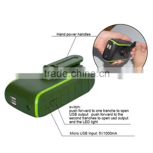 Power Solar Bank Handheld Dynamo Mobile Charger thumbnail-6