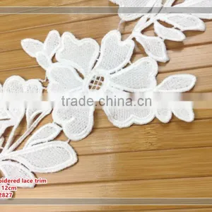 2017 Beautiful Wedding Dress Chemical Lace Trim thumbnail-2