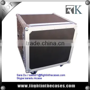 12U Rack Drawe Case With Wheels, Flight Case With 4 Drawers thumbnail-3