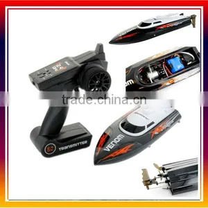 2.4GHz High Speed RC Boat Ready to Run Bait Boat thumbnail-1