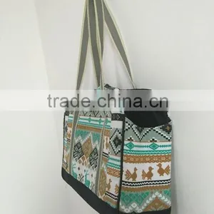 Beautifully Printed OEM Production Canvas Tote Bag(CAS15-027) thumbnail-2