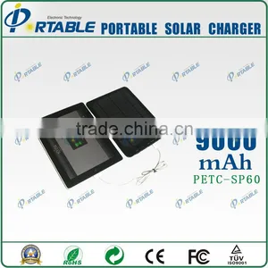 Solar Power Residential 9000mah Solar Power Bank Charger for Outdoors thumbnail-3