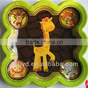 Nice Custom Printed Disposable Paper Plates thumbnail-1