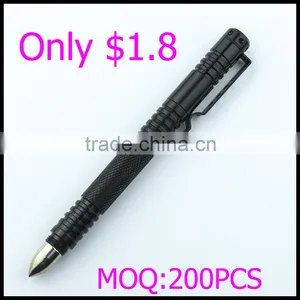1.8USD Per Pic Best Selling Outdoor Survival Tool Self-defense Tactical Ball Pen With Stainless Steel Head Attack thumbnail-1