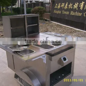 Well Structured Bicycle Bike Hotdog Food Cart, Mobile Food Trailer With Wind Umbrella thumbnail-5