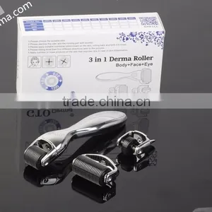GTO Factory Price 3 in 1 Derma Roller thumbnail-1