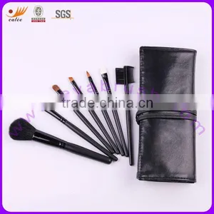 Seven-piece Travel Makeup Brushes, OEM Orders Are Welcome, Made of Goat Hair thumbnail-1