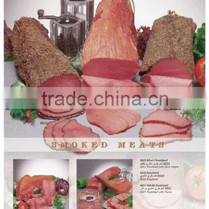 Turkey Toast Jambon Turkey Shortloin Pastrami Rib Meat Pastrami Sirlion Pastrami Block Fried Mat in Can Extra Fried Meat thumbnail-1