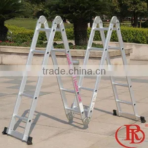 RD Telescopic Metal Pipe Aluminum Loft Ladder thumbnail-2