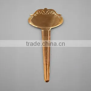 17cmL Gardening Marker Pen With Ornamental Copper Plant Label Metal Label thumbnail-3