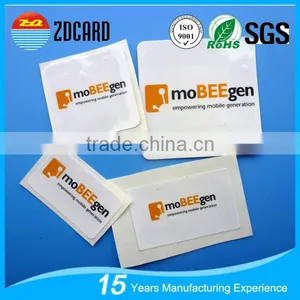 Square Shape 24*76mm Paper Ntag213 Nfc Label thumbnail-5