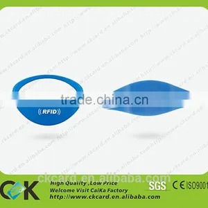 Wholesale Sport Bracelet Silicone RFID Wristband With Logo Printing thumbnail-2