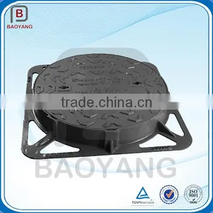OEM Ductile Cast Iron Casting Manhole Cover Manufacturer thumbnail-1
