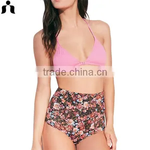 2017 Summer Hot Beach Open Sexy High Waist Swimwear thumbnail-2