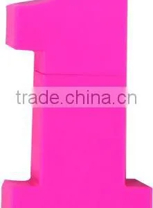 NO.1 Shape Highlighter Fluorescent Markers Office Promotiona Gift Multi Colored Highlighter Pen thumbnail-5