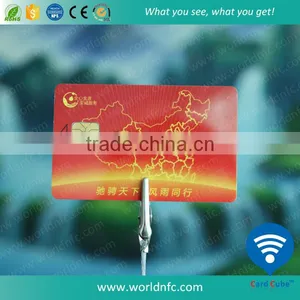 Read and Write 5542 Chip 1k Bit Memory PVC Contact Card thumbnail-1