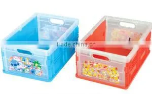 Collapsible Plastic Storage Box for Storage Kid's Toys thumbnail-1