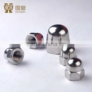 STAINLESS STEEL CAP HEX NUT DIN1587 thumbnail-1