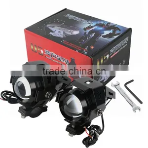 2 X U5 125W LED Spot Fog Head Lamp For Motorcycle Car Bicycle Boat Truck thumbnail-3