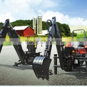 New Design Hydraulic Operating Good Quality Tractor Use Back Hoe Digger Excavator With Swing 180 Degree thumbnail-4