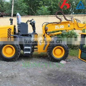 4 WD Telescopic Wheel Loader HY2500 With CE Made in China thumbnail-1