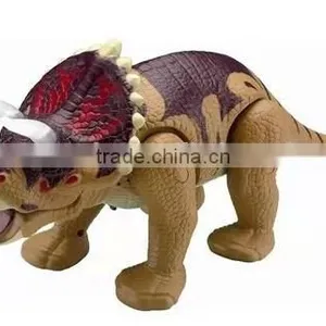 B/O Animatronic Triceratops Dinosaur With Light and Music thumbnail-4