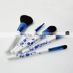 2016 Black Sliver New Style 10pcs Makeup Brush Set thumbnail-2